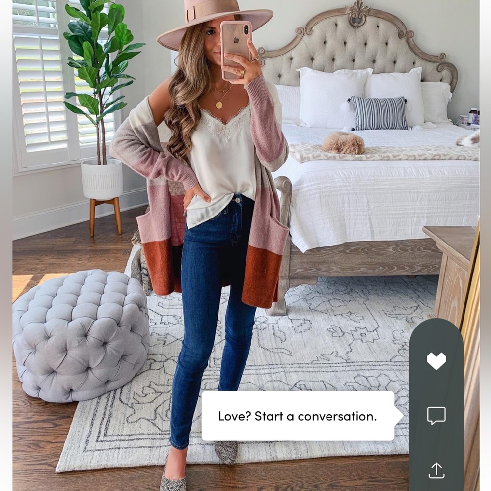 Madewell Ryder Stripe Cardigan Sweater